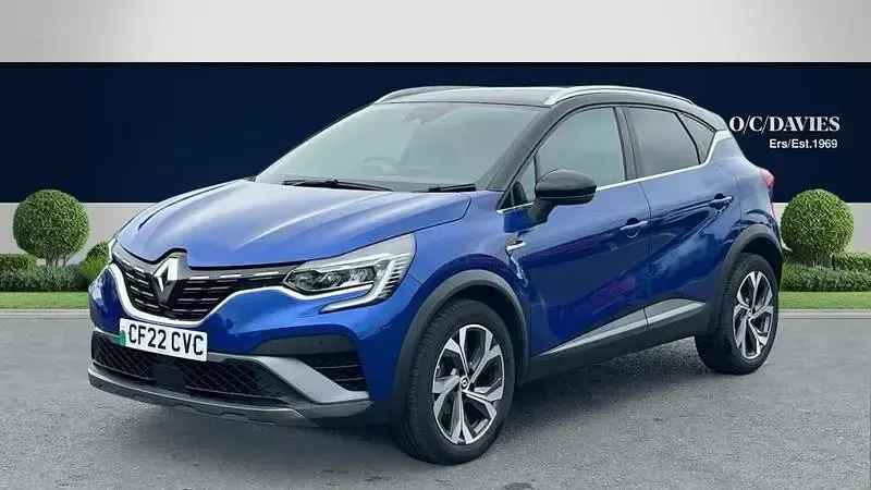 Used Renault Captur R.S. 140 HP (102 kW) 2022 Blue/black SUV