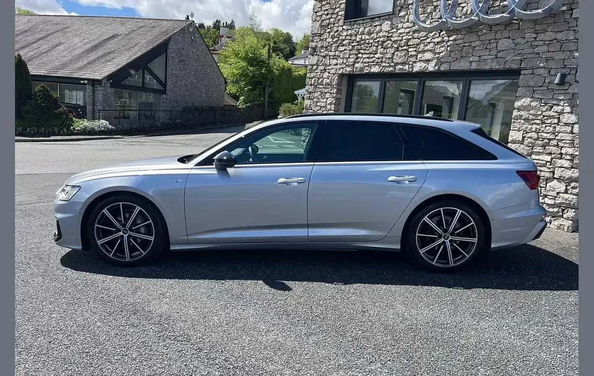 Used Audi A6 Black Edition 200 HP (147 kW) 2025 Silver Estate