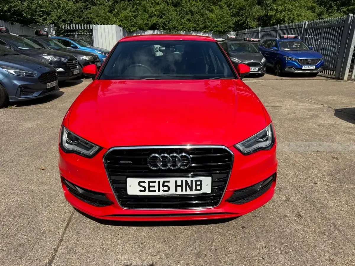 Used Audi A3 Sportback S-Line 179 HP (131 kW) 2015 Red Hatchback