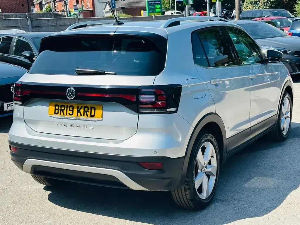 Used VW T-Cross SEL 115 HP (84 kW) 2019 Silver SUV
