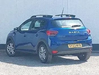 Used Dacia Sandero Expression 91 HP (66 kW) 2023 Blue Hatchback