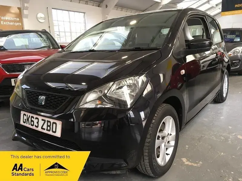 Begagnad Seat Mii 2013 Svart Halvkombi