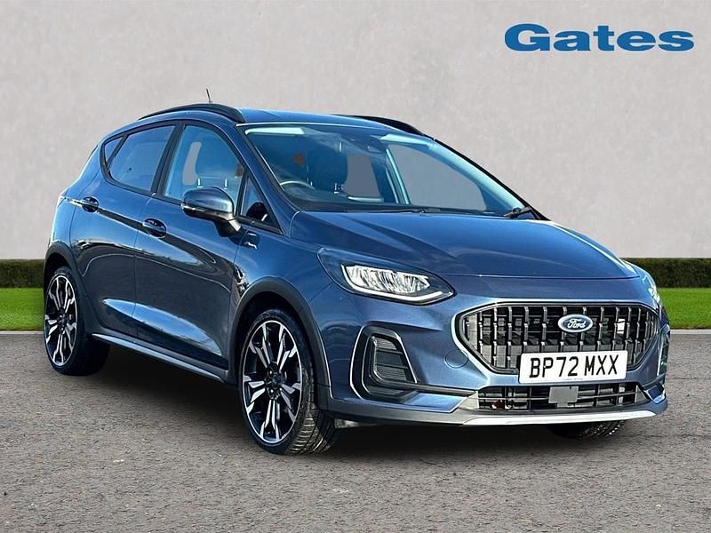 Used Ford Fiesta Active X 125 HP (91 kW) 2022 Blue Hatchback