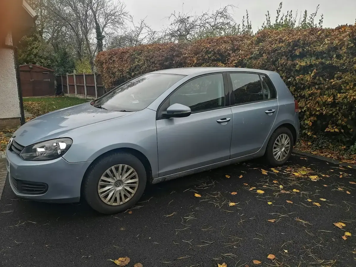 Used VW Golf VI S 103 HP (75 kW) 2011 Blue Hatchback