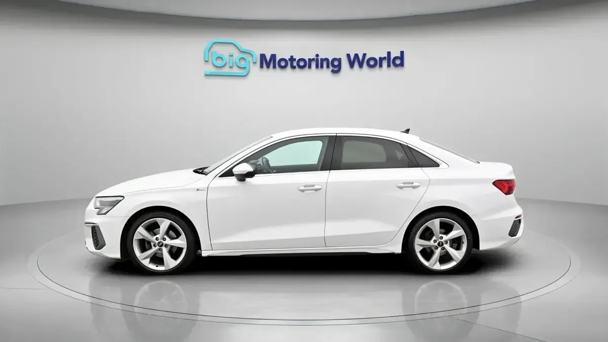 Used Audi A3 S-Line 110 HP (80 kW) 2022 White Sedan