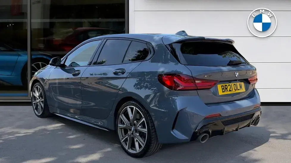 Used BMW M135 Comfort Edition 302 HP (222 kW) 2021 Grey Hatchback