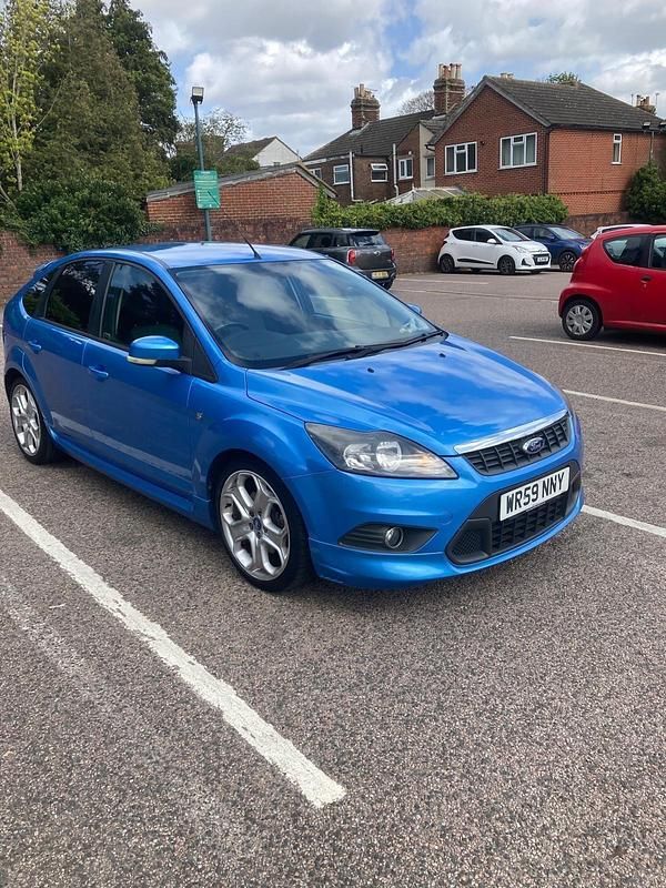 Used Ford Focus Zetec 116 HP (85 kW) 2009 Blue Hatchback