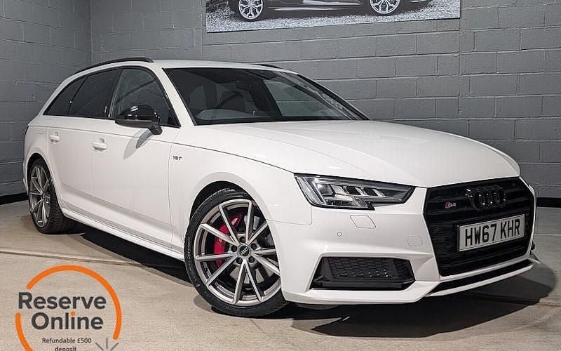 Used Audi S4 Comfort 354 HP (260 kW) 2018 Ibis white Estate