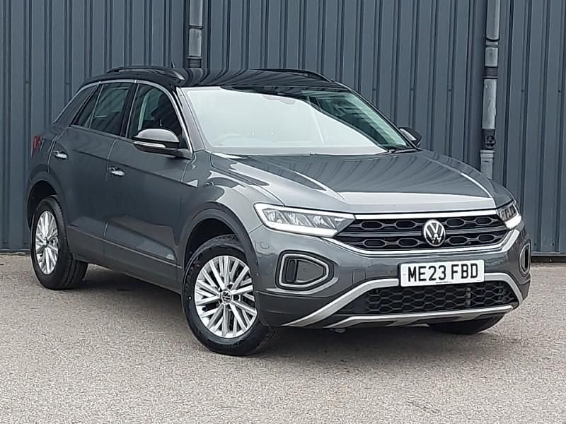 Grey Used 2023 VW T-Roc Life SUV | £21,498 (Fair price) - Image 1/4