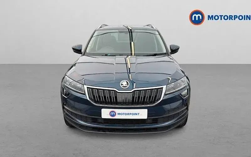 Gebraucht Skoda Karoq SE L 150 PS (110 kW) 2021 Blau SUV