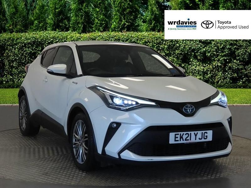 White Used 2021 Toyota C-HR SUV | £17,995 (Fair price) - Image 1/4