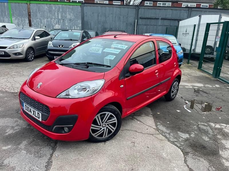 Used Peugeot 107 Active 2014 Red Hatchback