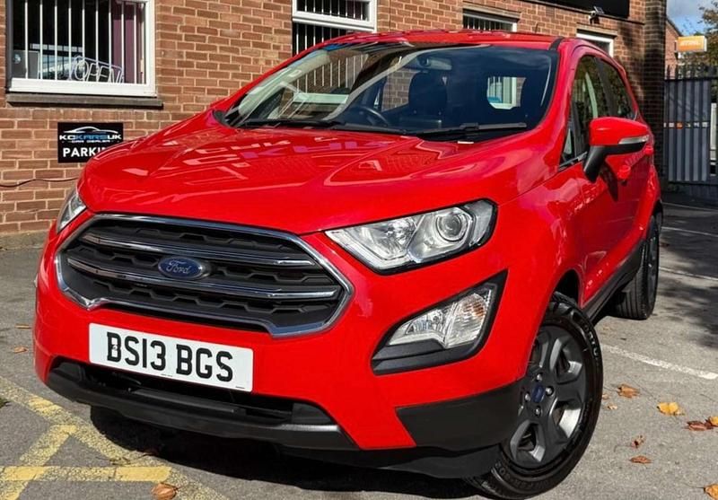 Used Ford Ecosport Zetec 100 HP (73 kW) 2018 Red SUV