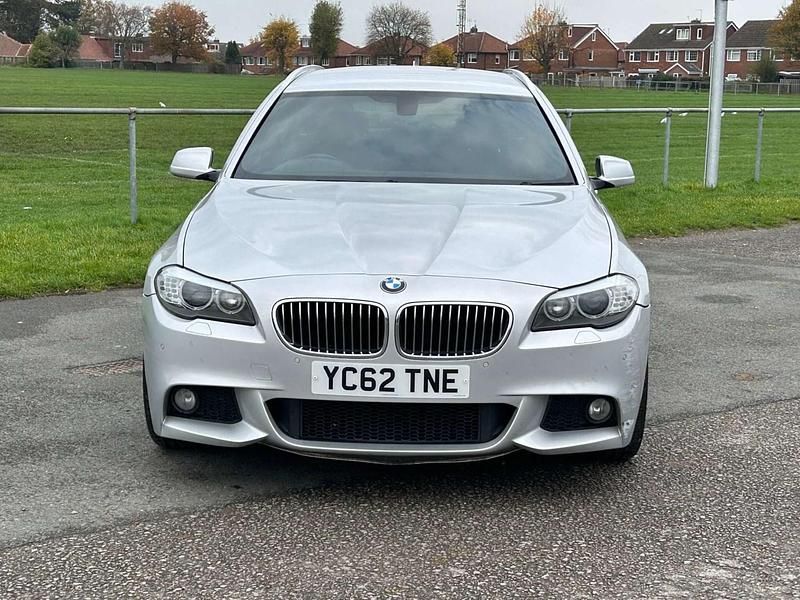 Used BMW 525 M Sport 215 HP (158 kW) 2012 Silver Estate