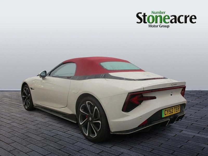 New MG Cyberster 375 kW (510 HP) 2025 White Cabriolet
