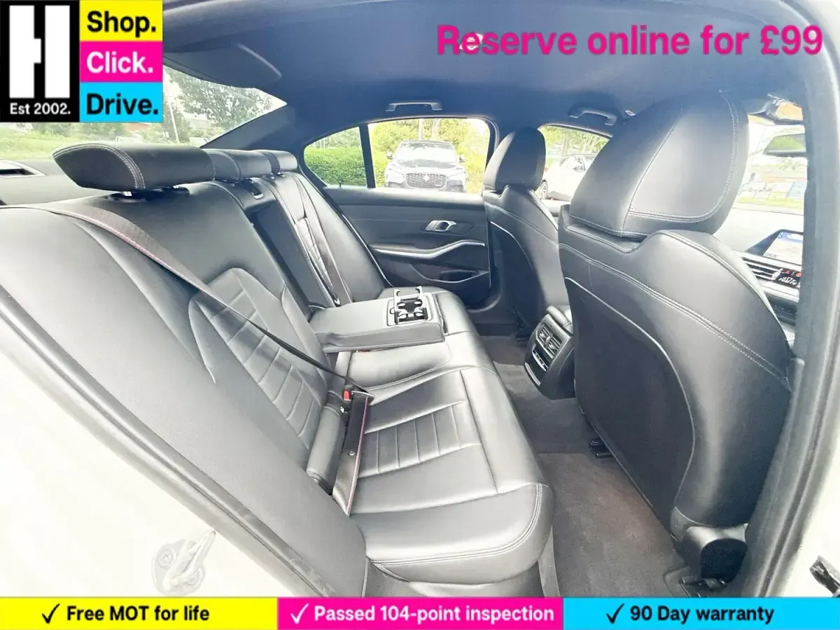 Used BMW 320 M Sport 184 HP (135 kW) 2021 White Sedan