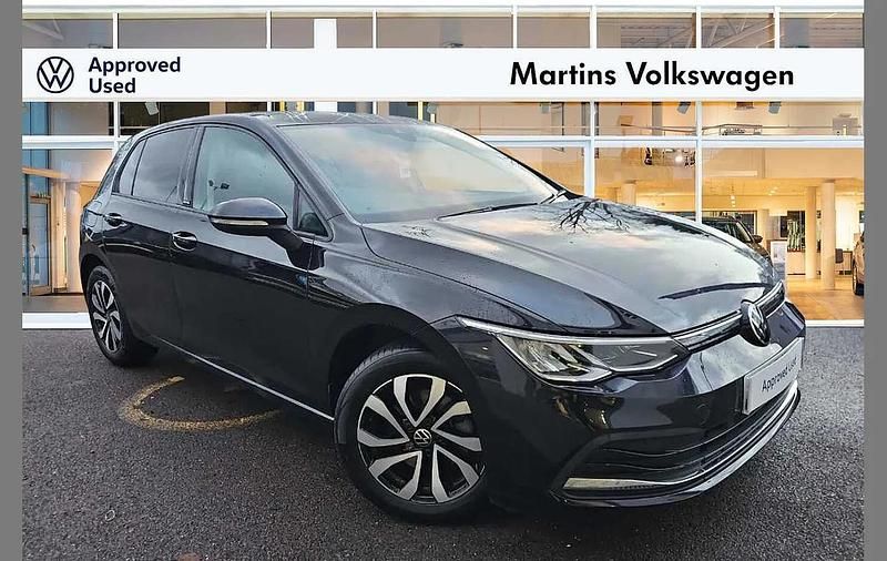 Black Used 2022 VW Golf VIII Active Hatchback | £16,290 (Fair price) - Image 1/4