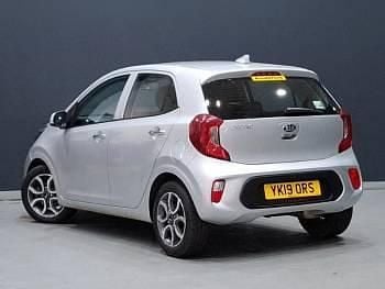 Used Kia Picanto 83 HP (61 kW) 2019 Silver Hatchback
