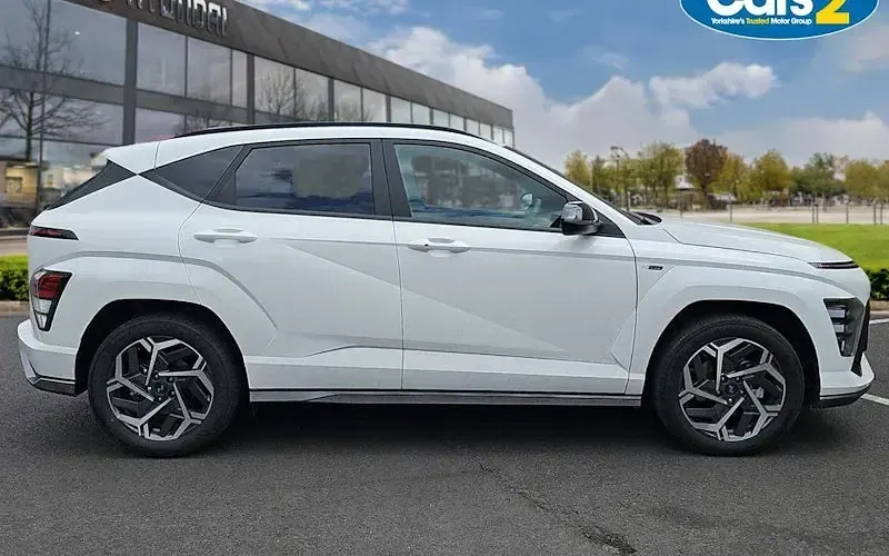 New Hyundai Kona N Line 137 HP (100 kW) 2026 White SUV