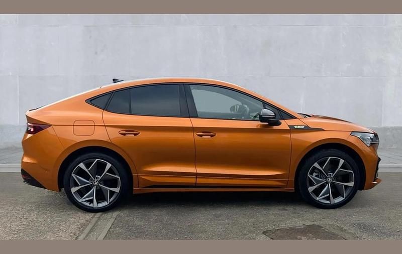 Used Skoda Enyaq iV vRS 250 kW (340 HP) 2024 Orange SUV