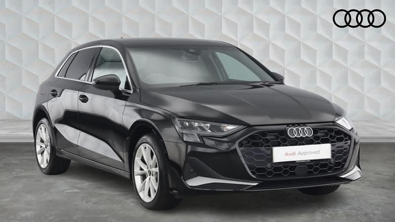 Black Used 2025 Audi A3 Sport Hatchback | £25,363 (Good price) - Image 1/4