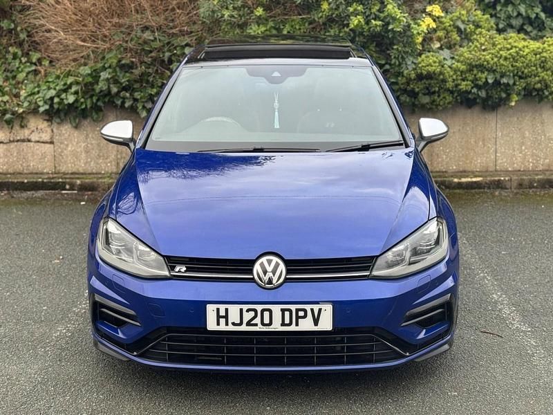 Used VW Golf VII R 2020 Blue Hatchback