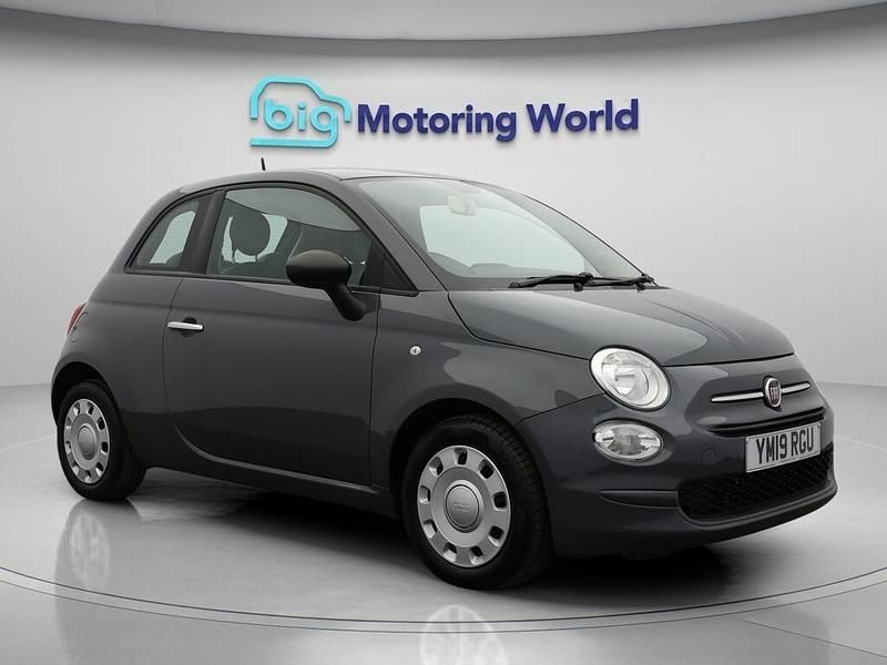 Grey Used 2019 Fiat 500 Pop Hatchback | £5,600 (Good price) - Image 1/4