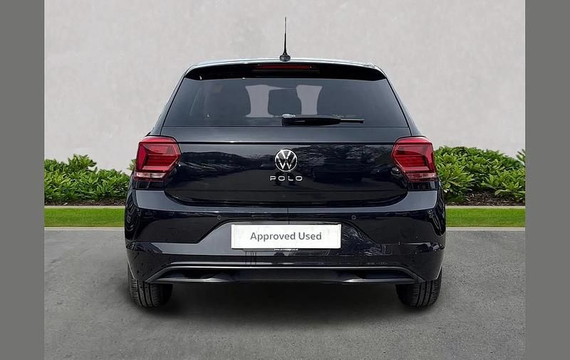 Used VW Polo Match 80 HP (58 kW) 2021 Black Hatchback