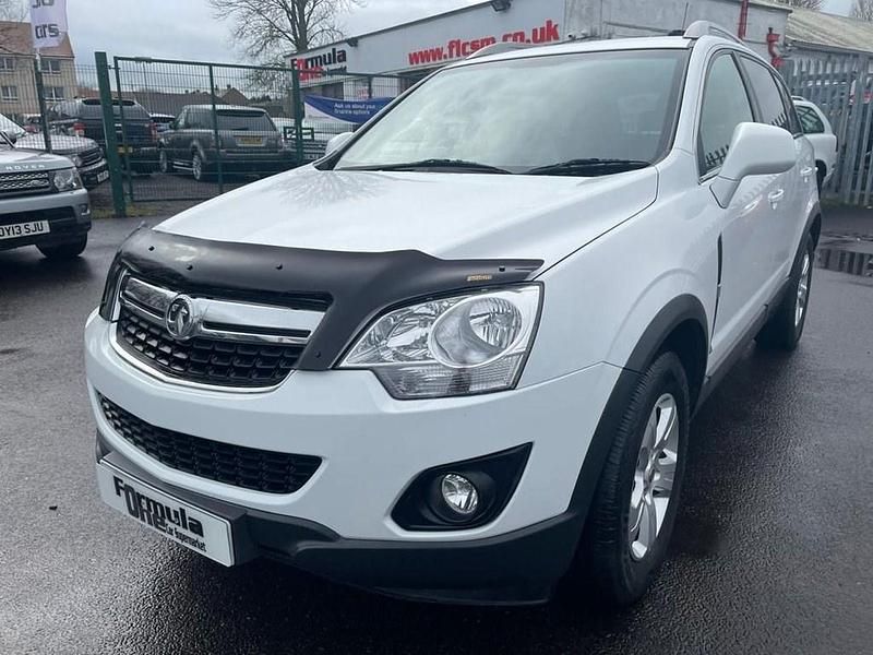 Used Vauxhall Antara S 163 HP (119 kW) 2014 White SUV