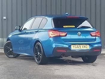 Usado BMW 118 Efficient Dynamics 150 CV (110 kW) 2019 Azul Utilitario