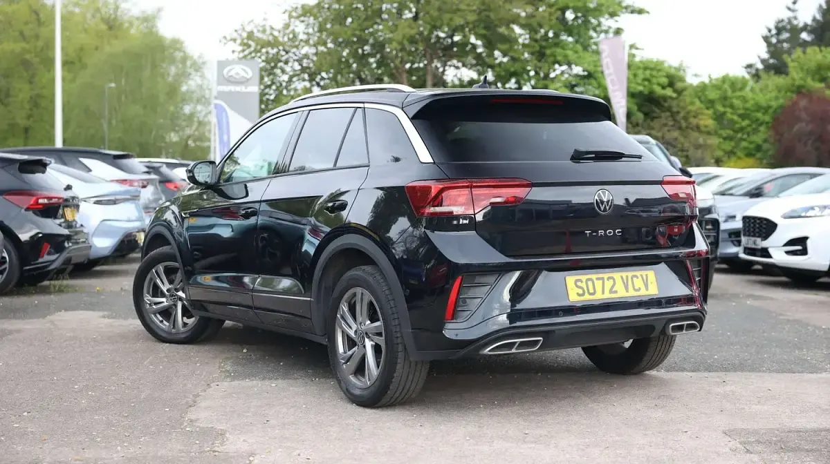Used VW T-Roc R-line 150 HP (110 kW) 2023 Black SUV