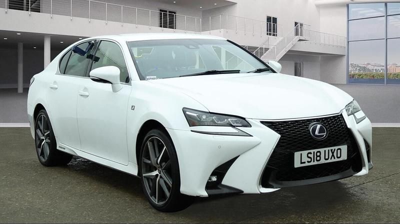 White Used 2018 Lexus GS300h Sport Line Sedan | £15,500 - Image 1/4