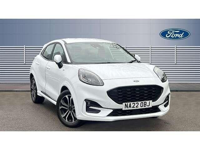 White Used 2022 Ford Puma ST-Line SUV | £14,780 (Good price) - Image 1/4