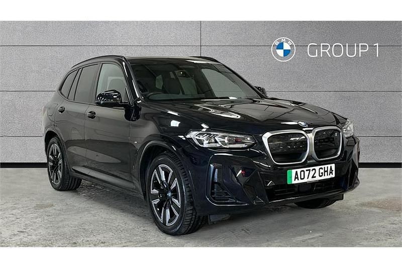 Carbon black Used 2022 BMW iX3 M Sport SUV | £27,950 (Fair price) - Image 1/4