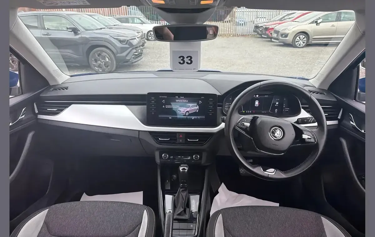 Used Skoda Kamiq SE L 147 HP (108 kW) 2021 Blue SUV