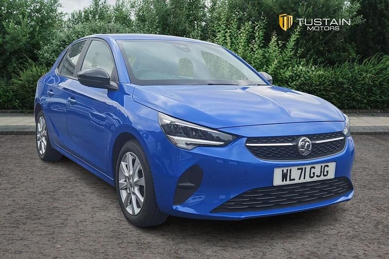 Used Vauxhall Corsa Edition 100 HP (73 kW) 2022 Blue Hatchback