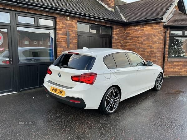 Used BMW 118 M Sport 147 HP (108 kW) 2019 White Hatchback