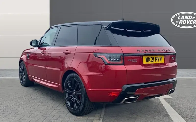 Second-hand Land Rover Range Rover Sport HSE Dynamic 404 CP (297 kW) 2021 Roșu SUV
