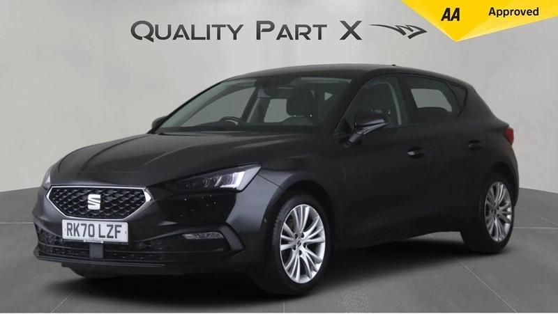 Used Seat Leon SE Dynamic 130 HP (95 kW) 2020 Black Hatchback