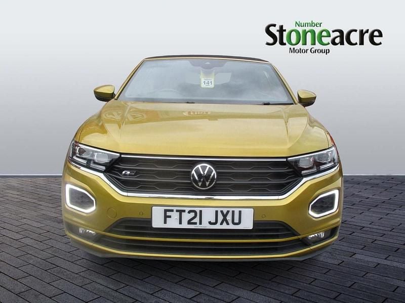 Used VW T-Roc Cabriolet R-line 147 HP (108 kW) 2021 Yellow Cabriolet