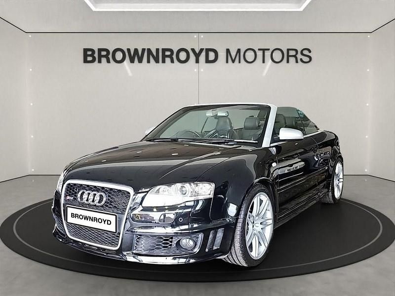 Used Audi RS4 415 HP (305 kW) 2008 Black Cabriolet