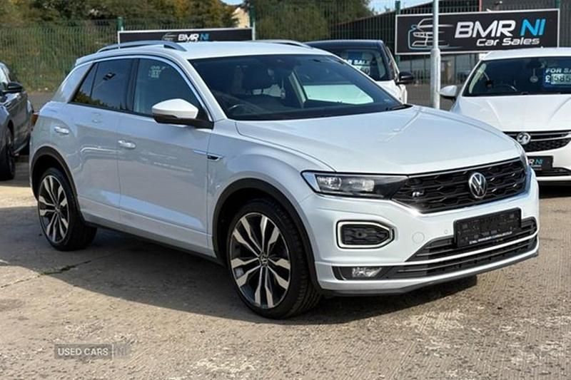 Silver Used 2021 VW T-Roc R-line SUV | £14,995 (Fair price) - Image 1/1