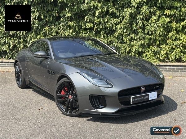 Grey Used 2018 Jaguar F-Type R-Dynamic Coupe | £36,995 (Fair price) - Image 1/1