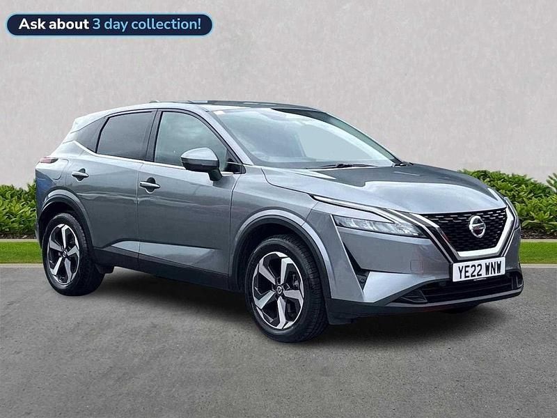 Grey Used 2022 Nissan Qashqai N-Connecta SUV | £19,520 (Fair price) - Image 1/4