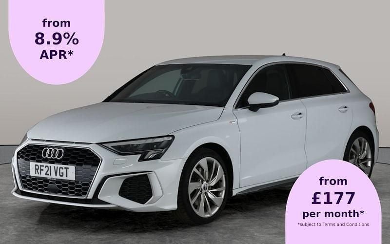Used 2024 Audi A3 Sportback S-Line Hatchback | £13,749 (Super price) - Image 1/2