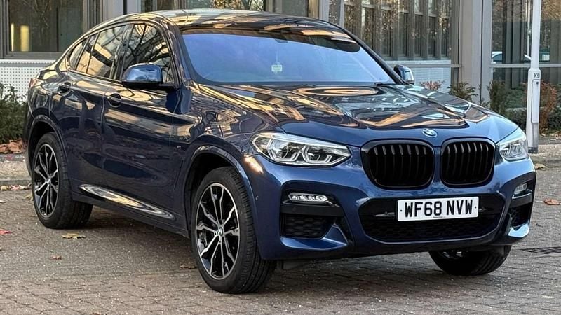 Blue Used 2018 BMW X4 M Sport SUV | £19,890 (Good price) - Image 1/4