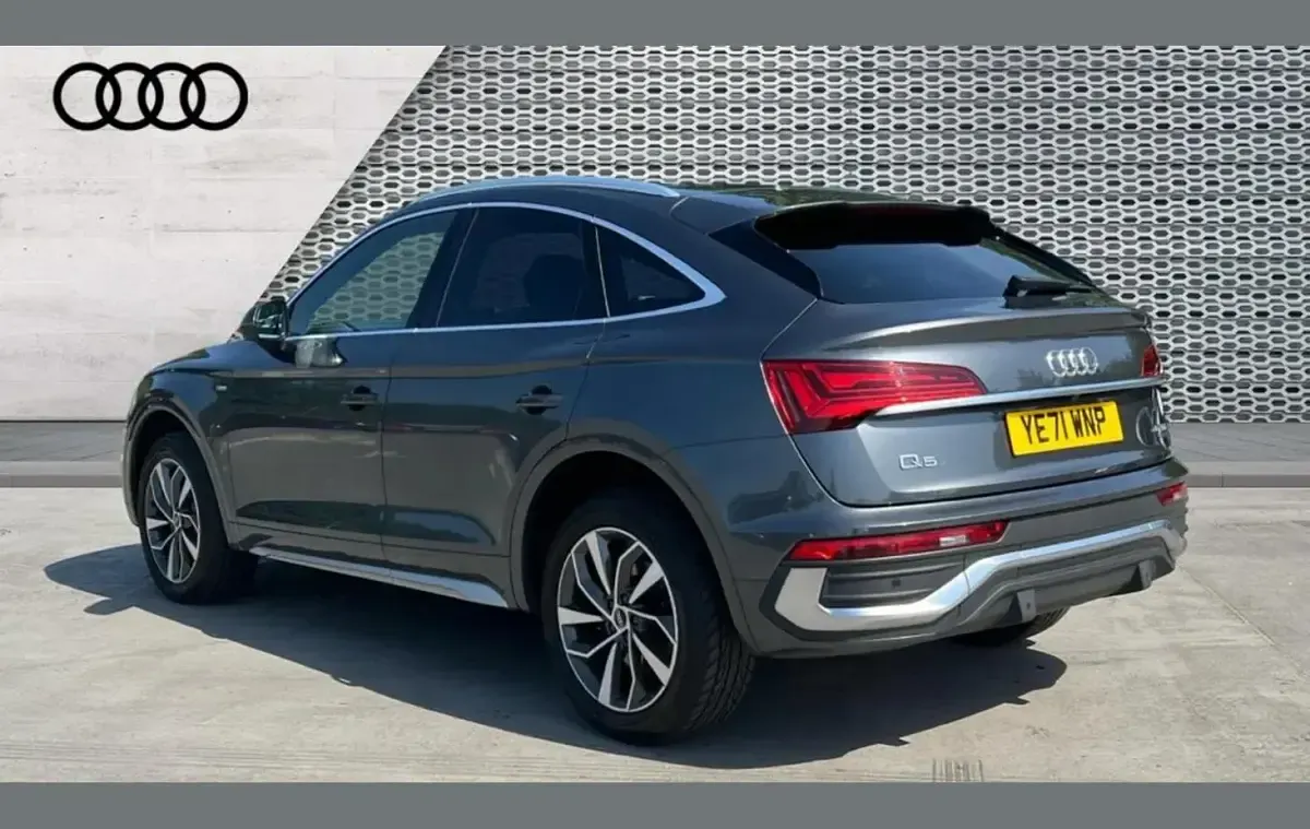 Used Audi Q5 S-Line 204 HP (150 kW) 2021 Grey SUV