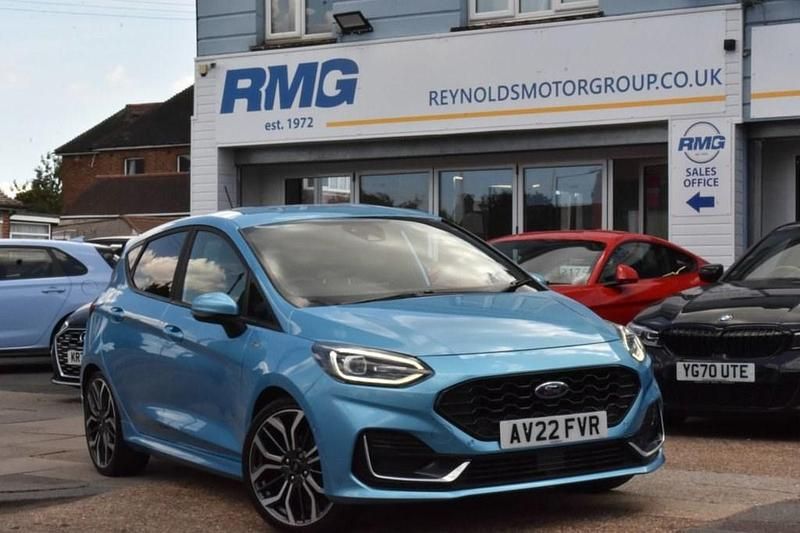 Blue Used 2021 Ford Fiesta ST-Line Hatchback | £9,950 (Fair price) - Image 1/3