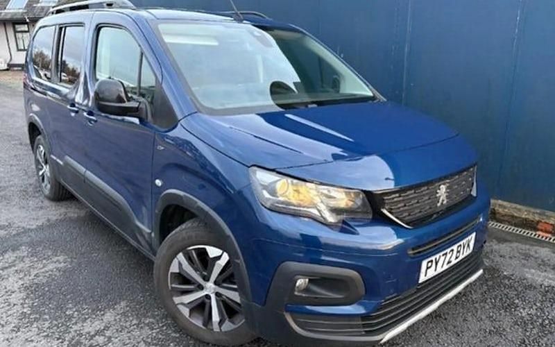 Used Peugeot Rifter GT 131 HP (96 kW) 2022 Blue MPV