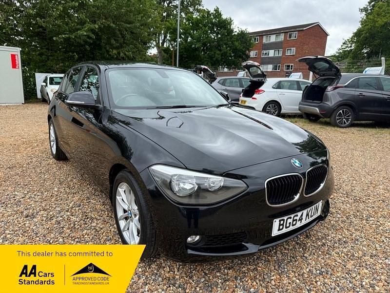 Black Used 2014 BMW 116 Efficient Dynamics Hatchback | £4,295 (Fair price) - Image 1/4